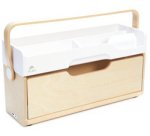 Draagbare opbergeenheid ERGOBOX, beuk/wit