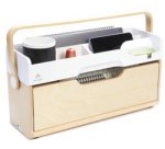 Draagbare opbergeenheid ERGOBOX, beuk/wit