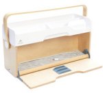 Draagbare opbergeenheid ERGOBOX, beuk/wit