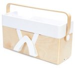 Draagbare opbergeenheid ERGOBOX, beuk/wit