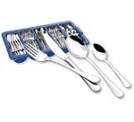 Couverts SYLVIA, 145 pièces, en inox chromé