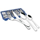 Couverts SYLVIA, 145 pièces, en inox chromé