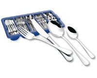 Couverts SYLVIA, 145 pièces, en inox chromé