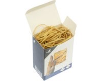 Bracelets caoutchouc No 16, diamètre: 60 mm, naturel