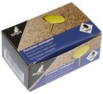 Punaise, gainé de plastique