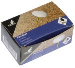 Punaise, gainé de plastique