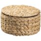Corbeille de rangement CLARA S, avec couvercle, rond