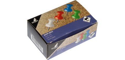 Punaise pour tableau en liège, assorti