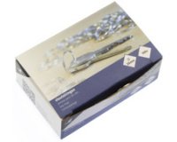 Anneau porte-clé, métal, diamètre: 20 mm, argent