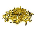 Attache parisienne à tête ronde, cuivré, 12 mm