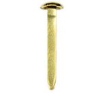 Attache parisienne à tête ronde, cuivré, 12 mm