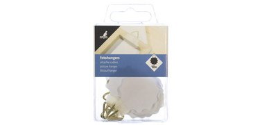 Attachment for frame, diameter: 30 mm, round, white
