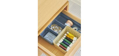 plast team Corbeille de rangement SEOUL ORGANIZER L, noir