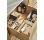 plast team Corbeille de rangement SEOUL ORGANIZER L, noir