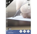 Feuillets mobiles, 220 x 297 mm, uni, 100 pages