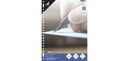 Feuillets mobiles, 220 x 297 mm, uni, 100 pages