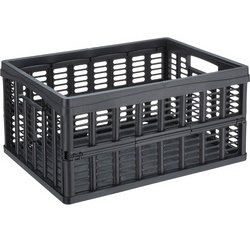 Caisse de rangement pliante, PP, 32,5 litres