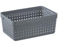 Corbeille de rangement SEOUL ORGANIZER XL, gris