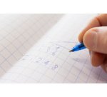 Cahier, A5, quadrillé 10 mm, assorti