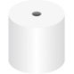 Rouleau de caisse, 76 mm x 46 m x 12 mm, blanc