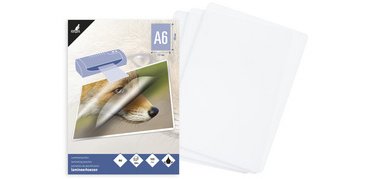 Kangaro A4 Laminating Pouches - 2 x 125 µ - Glossy - Box of 100