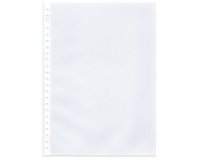 Pochette perforée, A4, PP, 0,08 mm, grainé