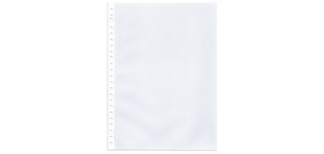 Pochette perforée, A4, PP, 0,12 mm, transparent
