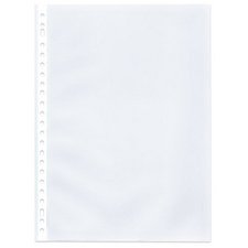 Pochette perforée, A4, PP, 0,12 mm, transparent