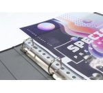 Pochette perforée, A4, PP, 0,12 mm, transparent