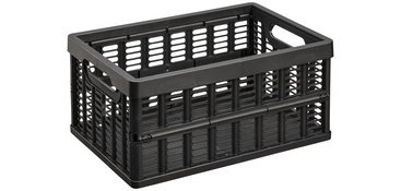 Caisse de rangement pliante, PP, 11,5 litres