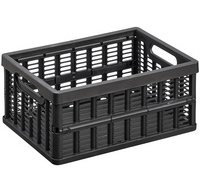 Caisse de rangement pliante, PP, 3,5 litres