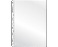 Pochette perforée, A5, PP, 0,08 mm, grainé