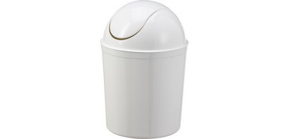 past team Swing-Lid Bin, 5 liters, white