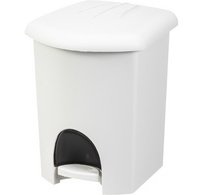 Poubelle cosmétique à pédale, 6 litres