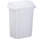 Poubelle à couvercle basculant