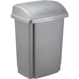 past team Poubelle à couvercle basculant, 25 litres