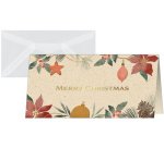 Carte de Noël 'Christmas Art', format long (2/3 A4)