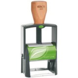 Tampon pour texte Classic 2600 Green Line, 8 lignes
