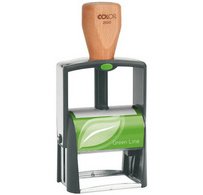 Tampon pour texte Classic 2600 Green Line, 8 lignes
