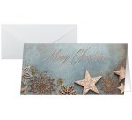 Carte de Noël 'Glamorous Christmas', format long