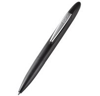 Stylo à bille / tampon 'Stamp Writer', noir