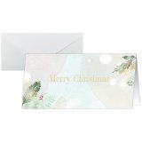 Carte de Noël 'Christmas Forest Watercolor'