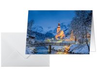 Carte de Noël 'Bavarian Christmas', A6 paysage (A5)
