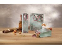 Kerstcadeauzak 'Glamorous Christmas', groot