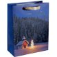 Sac cadeau de Noël 'Christmas Chapel', grand