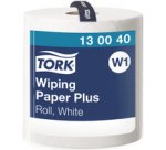 TORK Rouleau nettoyant multi-usage, 2 couches, 510 m, blanc