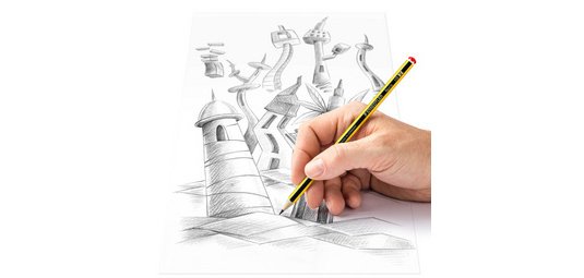 Crayon de papier Noris, HB, blister de 10