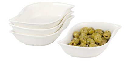 Set de coupelles JOLIE, en porcelaine, 4 pièces