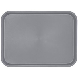 Plateau de service OHIO, rectangulaire, gris