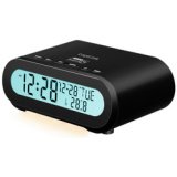 Radio-réveil digital avec veilleuse